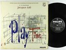 Jacques Tati - Play Time OST LP - Philips UK VG+