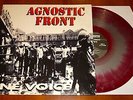 AGNOSTIC FRONT ONE VOICE LP *RARE* 2013 EU PRESS RED SWIRL VINYL 300 COPIES  New