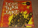 Less Than Jake: Anthem Fire Cracker Red/Flame Yellow Vinyl