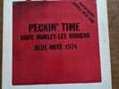 HANK MOBLEY  Peckin' Time Blue Note BLP 1574 47 W63rd jazz LP DG RVG EAR Peckin