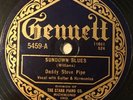 GENNETT 5459; DADDY STOVE PIPE Sundown Blues/ Stove Pipe Blues