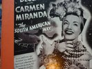 Carmen Miranda 78rpm Album Set Decca Records Set No.109 The South American Way