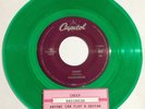 Radiohead 45 Creep / Anyone Can Play Guitar  w/ts  EX  green vinyl