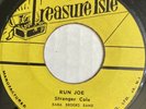 Ska STRANGER COLE Run Joe / Make Believe BABA BROOKS 45 TREASURE ISLE 7