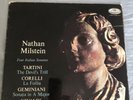 Nathan Milstein, Four Italian Sonatas, Tartini, Vivaldi, Capitol, Lp, Mono