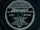 78tk-Jazz-BRUNSWICK 7824-Billie Holiday/Teddy Wilson-(He ain't got Rhythm/This)