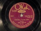 78 RPM -- Carl Martin, Okeh 8961, V  Blues