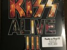 KISS - Alive III - SEALED Original 12