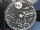 78 RPM ELVIS PRESLEY - Got a lot o' living' to do  - RCA 1020  - UK PRESS