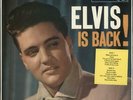 Elvis Is Back - Red... Elvis Presley UK vinyl LP  record