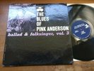 PINK ANDERSON Vol.3 Ballad & Folksinger US Press PRESTIGE BLUESVILLE LP RVG VG+