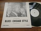 V/A Blues Chicago Style UK 1st Press PRIVATE Blues LP PYTHON Lbl. 99 Copies  EX-
