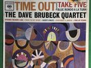 Dave Brubeck Quartet Time Out Feat. Take Five LP 1967 Columbia CS 8192