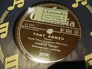 RARE 78 RPM - Charles Trenet – Madame la pluie / Font Romeu -COLUMBIA BF 555-(6)