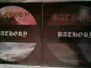 BATHORY THE RETURN/TWILIGHT OF THE IDOLS 2PIC LPs Sealed OOP Venom Celtic Frost
