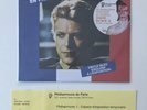 DAVID BOWIE **collectable** *blue vinyl sealed* + exposition ticket  *MINT*