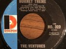 THE VENTURES Green Hornet Theme / Fuzzy And Wild Rare Surf Garage Dolton 45
