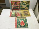 5 Young People's Records 78 RPM - Old Ironsides -Timber-r-r  - Little Hawk- etc.