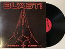BLAST  “It’s In My Blood” original 1987 press EX punk rock black flag
