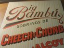 CHEECH AND CHONG BIG BAMBU ALBUM WITH ROLLING PAPER 1972 ODE RECORDS