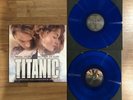 TITANIC motion picture soundtrack RARE BLUE Vinyl OST James Horner MOV