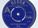 1965 Decca DEMO 45: Them_Van Morrison 'Here Comes The Night'; Mod / Beat _EX