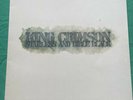 King Crimson Starless and Bible Black Vinyl LP Orig Island Gatefold Inner Pink R