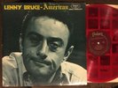 LENNY BRUCE American - 1961 First Press Fantasy Red Vinyl LP w/ Insert PLAYS E-