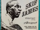 Skip James, Greatest Delta Blues. Mono Vinyl LP. 1965. Melodeon. First Pressing.