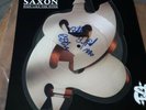 Saxon Ride Like The Wind SHAPED SIGNED PICTURE DISC RECORD