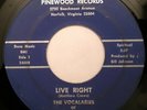 Black Gospel 45 - THE VOCALAIRES - Live Right - PINEWOOD mp3