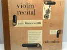 Zino Francescatti Violin Recital 78 RPM Album Set Columbia Tartini Debussy