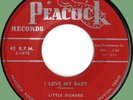 LITTLE RICHARD I Love My Baby / Maybe I'm Right 45rpm Peacock 1957 red label