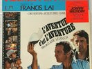 JOHNNY HALLYDAY L'AVENTURE C'EST L'AVENTURE VINYL LP 33T BANDE ORIGINALE FILM