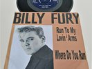 BILLY FURY  -    RUN TO MY LOVIN' ARMS    -   RARE PICTURE SLEEVE