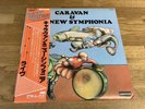 CARAVAN,AND THE NEW SYMPHONIA, VINYL LP 1974,JAPANESE PRESS,INSERT,OBI,SUPERB CO