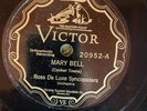 Victor 20952 Ross De Luxe Syncopators MARY BELL  78 rpm in E  1927 JAZZ  Georgia