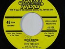 Latin 45 PETE TERRACE Ding Dong/Pete's Beat on Tico VG++