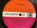 LED ZEPPELIN I - PLUM LABEL EARLY PRESS 1969  Vinyl LP A1 / B1 - SILVER STRIPE