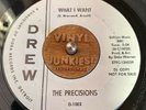 PRECISIONS promo 'What I Want + Why Girl' Vg+ ORIGINAL northern soul 45