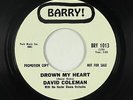 Latin Soul 45 - David Coleman - Drown My Heart - Barry - VG+ mp3