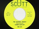 Northern/Deep Soul 45 - Johnny Blue Boy - I'm Going Away - Scott - VG+ mp3