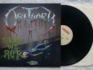OBITUARY - SLOWLY WE ROT (1989) - LP - 1ST PRESS - RARE  - EX