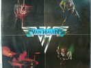 Vinyl LP-Van Halen-Debut-Rare Europe reissue-record, near mint-cover, light wear