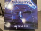 METALLICA RIDE THE LIGHTNING Vinyl 1ST PRESS UK 1984 Music For Nations VG/VG