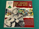 VNTG RARE MERRY CHRISTMAS  WITH GENE AUTRY RECORD COUNTRY & WESTERN ALBUM