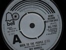 BEV HARRELL Back To the People 7 INCH VINYL UK Bell 1971 Demo 4 Prong Label
