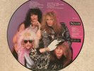 POISON LOOK WHAT THE CAT DRAGGED IN ORIG 1986 UK PICT DISC VINYL LP MFN 69P  EX