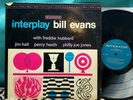 Bill Evans Interplay Original 1966 Riverside RS9445 GREEN Turquoise Label STEREO