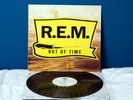 R.E.M. OUT OF TIME LP *EX/EX* Vinile (1991 European Vinyl Press) 33 Giri RaRo